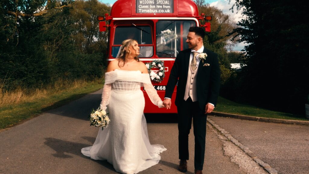 Its the small attention to detail that creates a personalised wedding film, such as this scene highlighting the bride and grooms love of all things automotive on their wedding day, 
