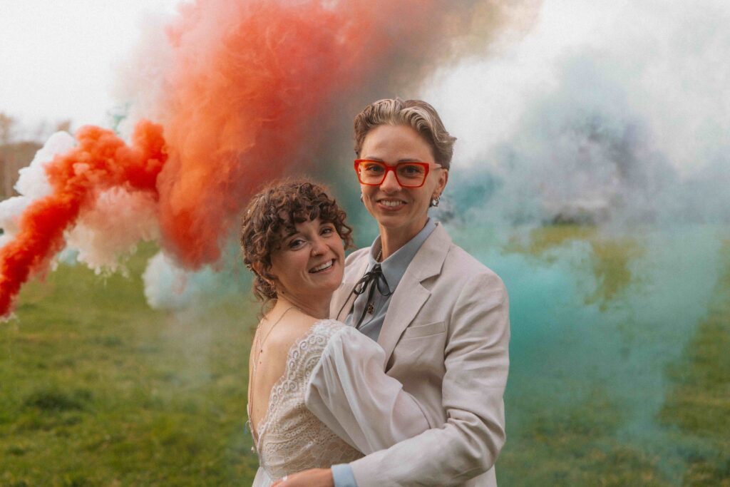 Are wedding videographers worth it? Charlotte and Mia thought so, so much so in fact that they booked HC Visuals before anything else and prioritised videography to capture all of their wedding day memories.